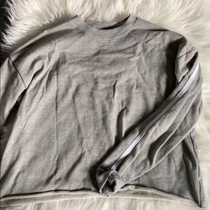 Grey Crew Neck Sweatshirt